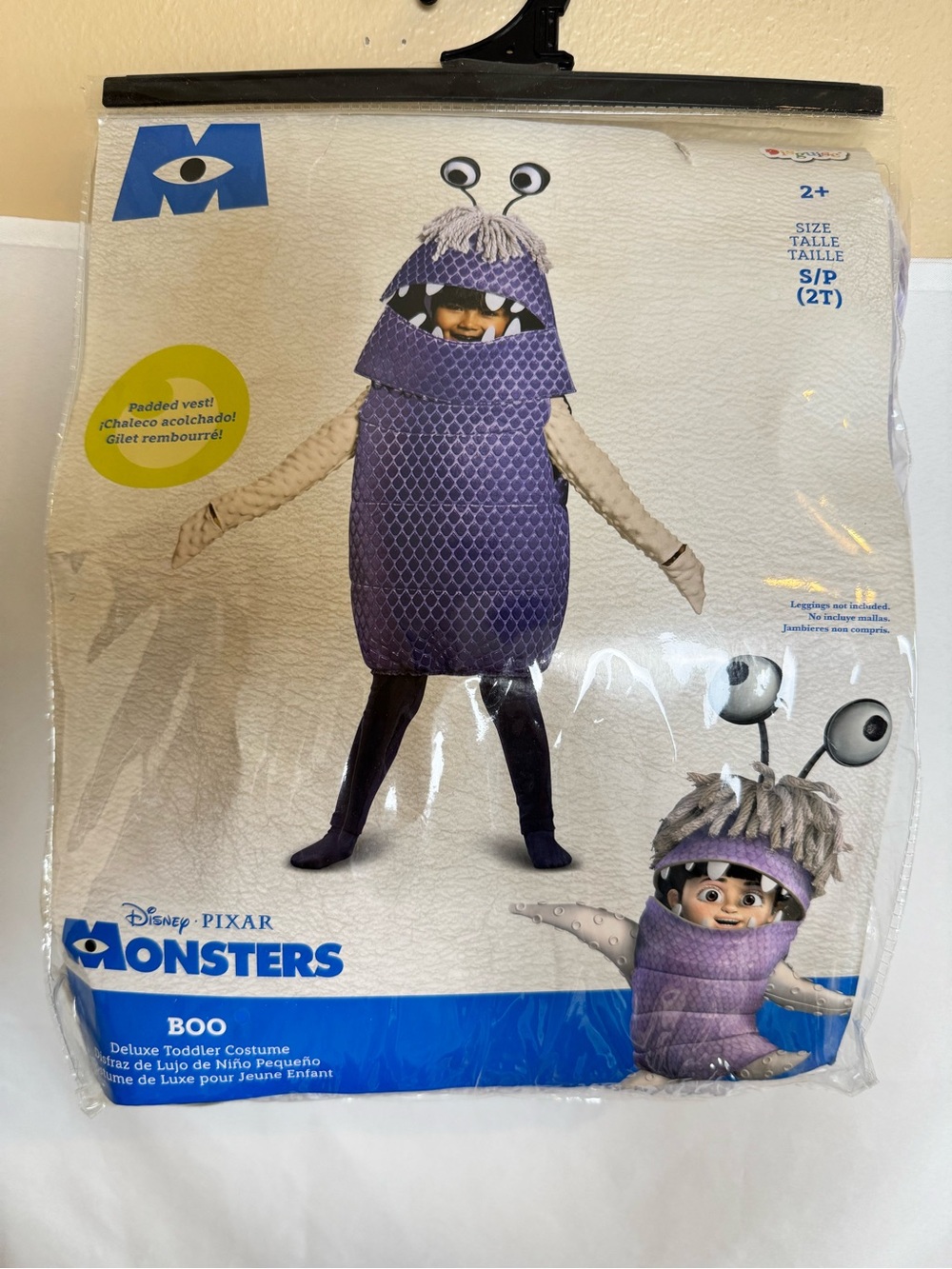 Disney Pixar Monsters Boo Toddler Costume - Purple 2t